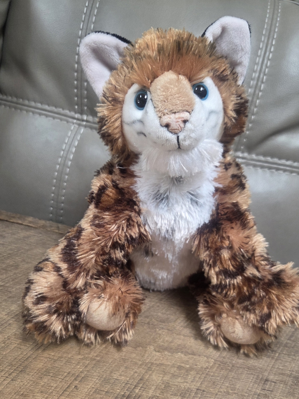 Wildlife Artists Tiger Cub Plush Stuffed Animal Realistic Wild Cat 12" Bin 1F